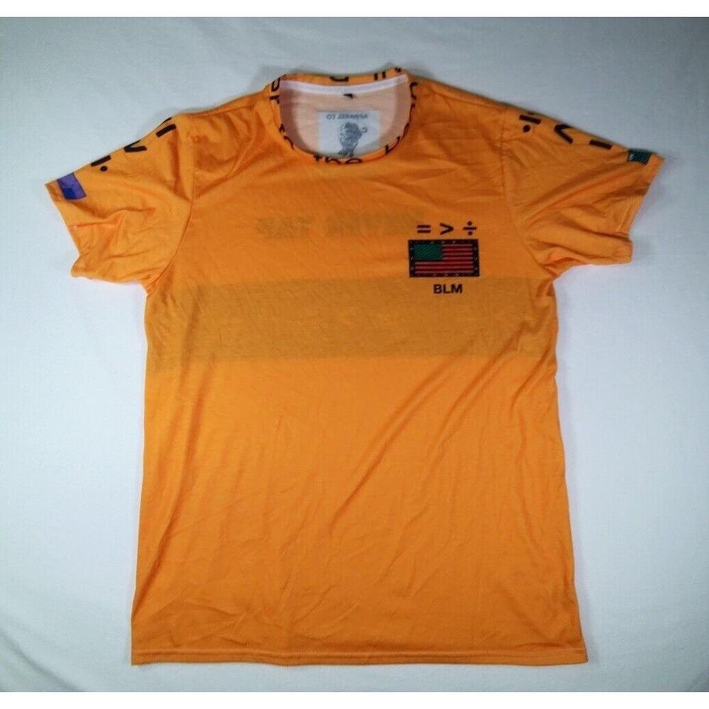 Unbranded "Apparel To The People, BLM, Never Tap" Men's XXL Short Sleeve Shirt